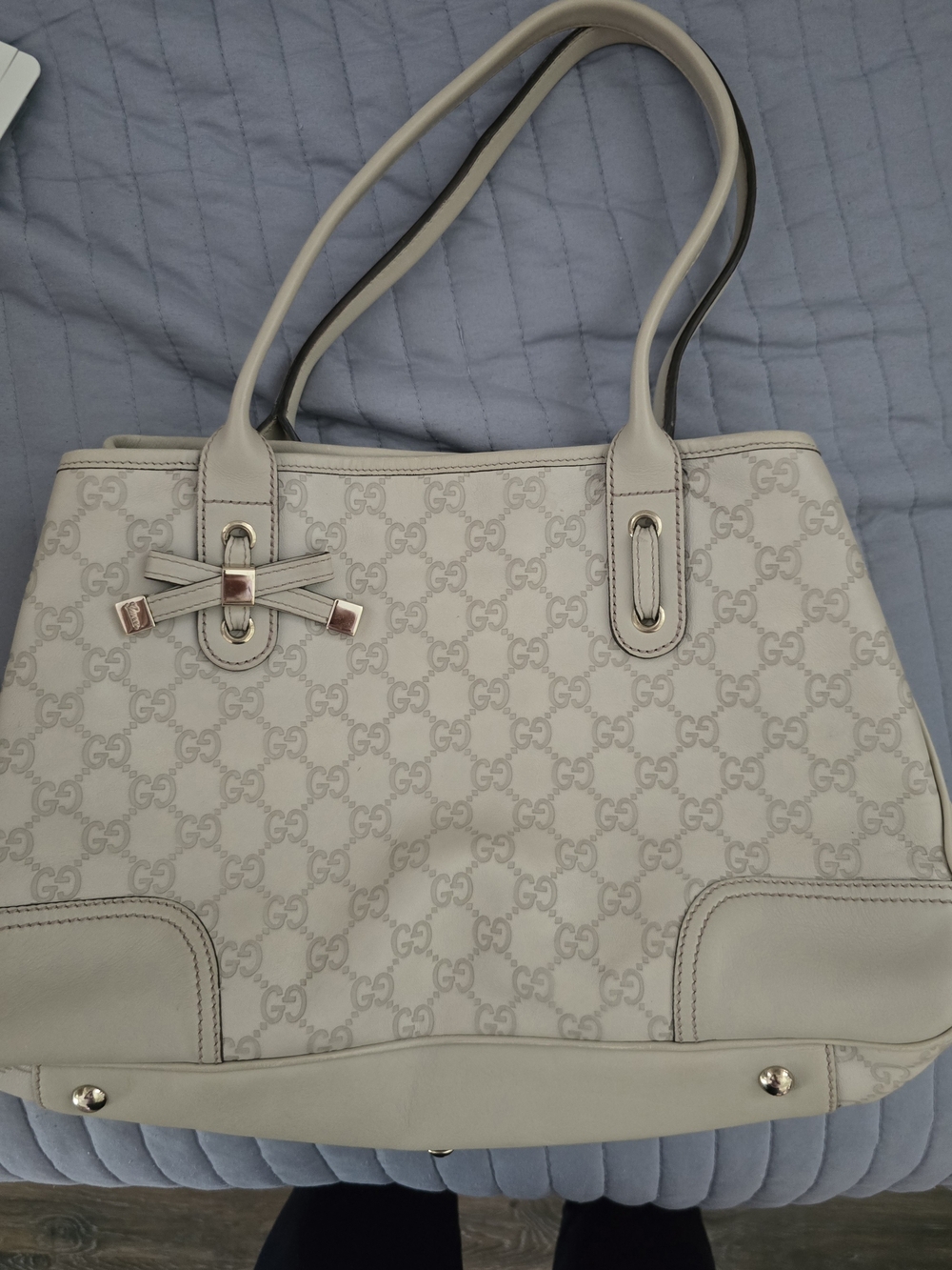 GUCCI GG Leather Tote-Perfect!